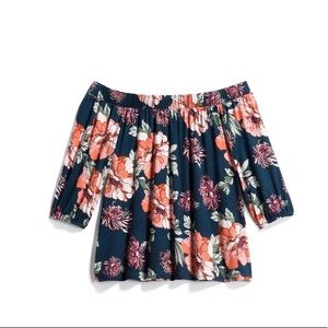 Off the shoulders date night top